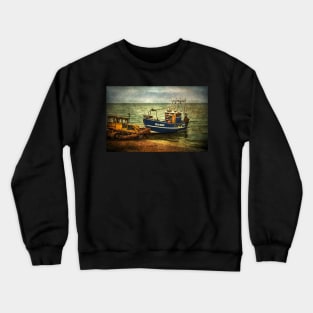 Launching from The Stade at Hastings Crewneck Sweatshirt